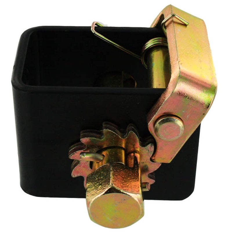 US Cargo Control Left Lashing Winches For Flatbed Trailer (2-Pack), 2 Inch Winch Holds Up 3 Feet of 2 Inch Webbing, Bolt-On Winch for Bottom Mount, 3,333 LBS Working Load Limit - Image 4